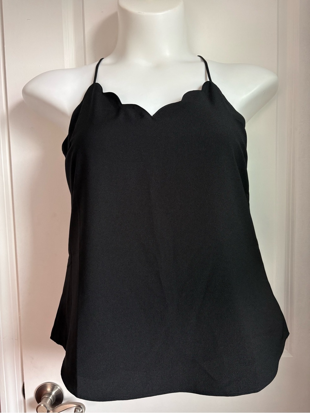 J. Crew Scalloped Tank